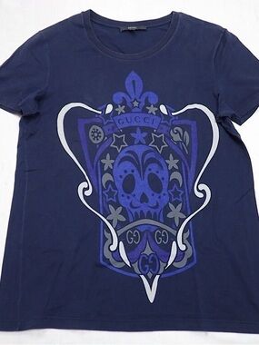 Authentic Gucci Frida Giannini Skull Tee